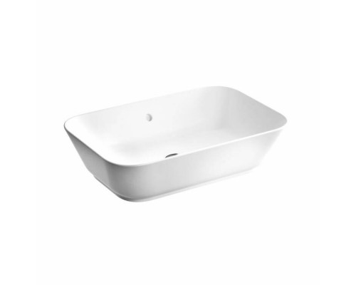 Раковина, Vitra, Geo, шгв 595-395-170, отверстия для смесителя-отсутствуют, цвет-белый