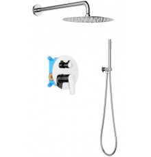 AQ1172CR БЕТТА Set 3 в 1 душевой комплект 2 режима AQ1172CR