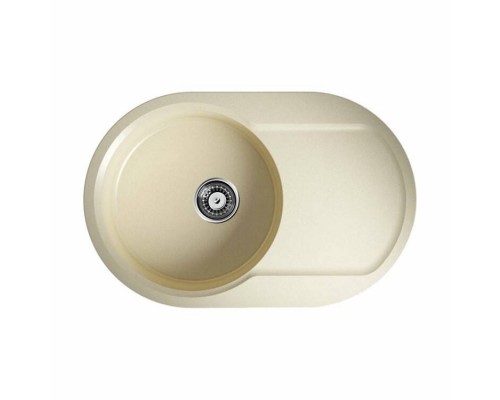 Мойка, OMOIKIRI, Manmaru, шгв 780-510-210, отверстия для смесителя-4 промаркированных, цвет-ваниль