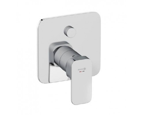 Смеситель для душа, Kludi, Renon, PUSH SWITCH, цвет-черный матовый