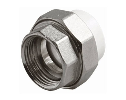 Муфта PP-R сер комб разъем Дн25х1/2" ВР VALFEX 10155115Г Муфта PP-R сер комб разъем Дн25х1/2" ВР VALFEX 10155115Г