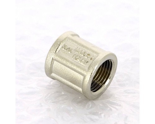 Муфта В никелированная TIEMME 3/8"
