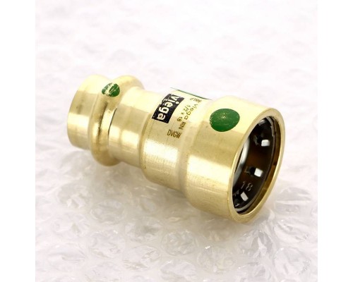 Муфта Megapress-пресс Viega DN15 1/2" x 18 бронза, Megapress, SC-Contur