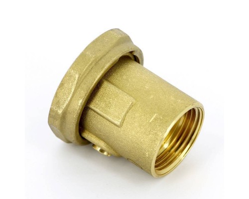 Соединение с накидной гайкой ВВ Uni-Fitt 1 1/2" х 1" со встроенным шаровым краном