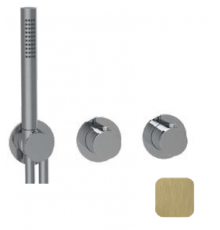 Смеситель для душа, Almar, Water Control Modular, на 2/3 потребителя, цвет-High Brass Brushed PVD