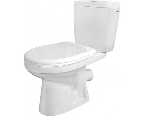 1.WH30.2.135 АНИМО унитаз-компакт, гориз.выпуск, 2 режима, soft-close 1.WH30.2.135