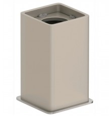 Модуль, Сунержа, скрытого подключения, для МЭМ CUBE, цвет-RAL 7048 (Перламутровый мышино-серый)