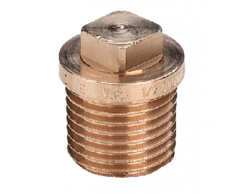 Заглушка 3/8 НР бронза
