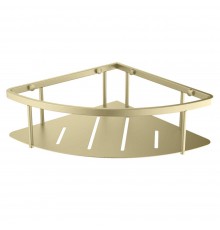 AQ4926BG угловая полка, шлиф. золото AQ4926BG