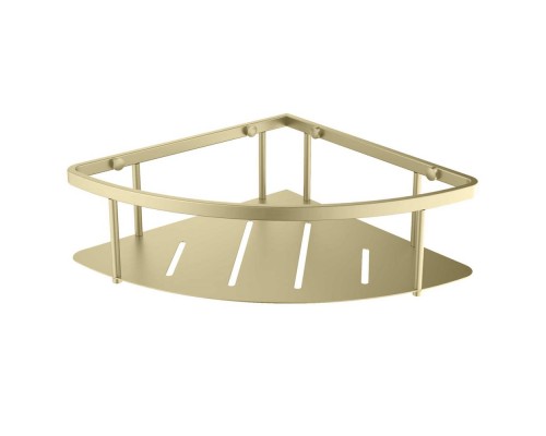 AQ4926BG угловая полка, шлиф. золото AQ4926BG