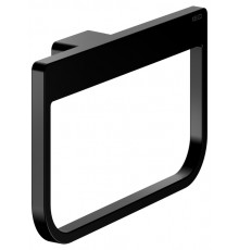 14621370000 AVENO Кольцо для полотенца с клеевым комплектом, черный матовый 14621370000