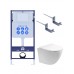 SET AQUATEK ЕВРОПА T-17-KKI2 (рама AQUATEK Standard INS-0000017+крепеж KKI-0000002+унитаз ЕВРОПА AQ1900T-00 с тонким сиденьем soft-close) SET AQUATEK ЕВРОПА T-17-KKI2