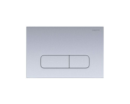 PNS-0000008 (002CQ) Панель смыва Хром матовая для INSP-0000001 Pneumo S (клавиши прямоугольная) PNS-0000008