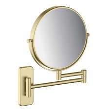 AQ4910BG зеркало косметическое настенное 3х, шлиф. золото AQ4910BG