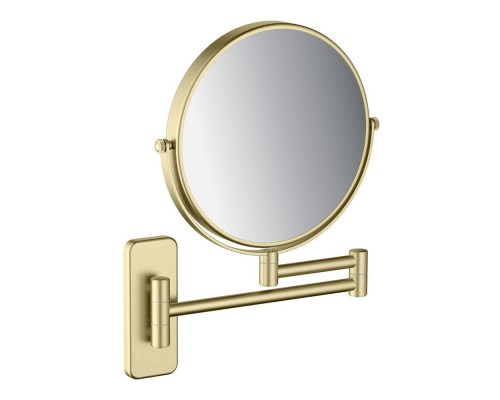 AQ4910BG зеркало косметическое настенное 3х, шлиф. золото AQ4910BG