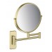 AQ4910BG зеркало косметическое настенное 3х, шлиф. золото AQ4910BG