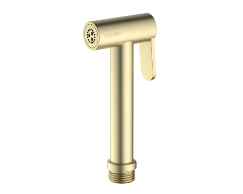 AQ2057BG гигиенический ручной душ, шлиф. золото AQ2057BG