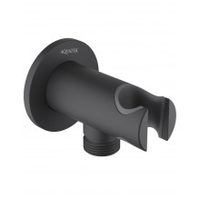 AQ2460MB шланговое подсоединение с держателем, матовый черный AQ2460MB