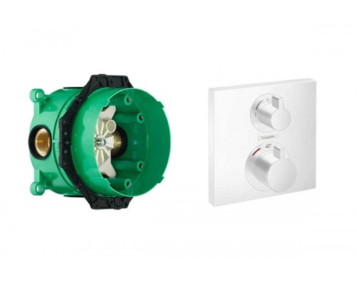 15768000S Set HG ShowerSelect смеситель для ванны (15768000+01800180) 15768000S