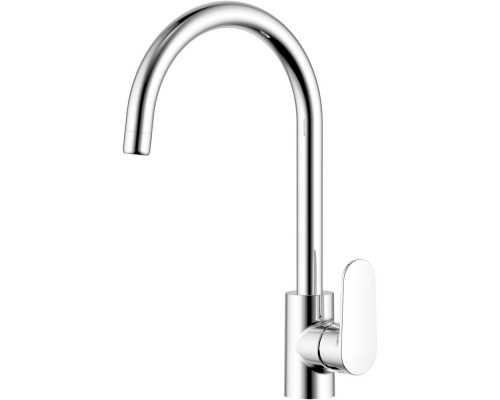 AQ1882CR НИКА смеситель для кухни (полукруглый излив) AQ1882CR