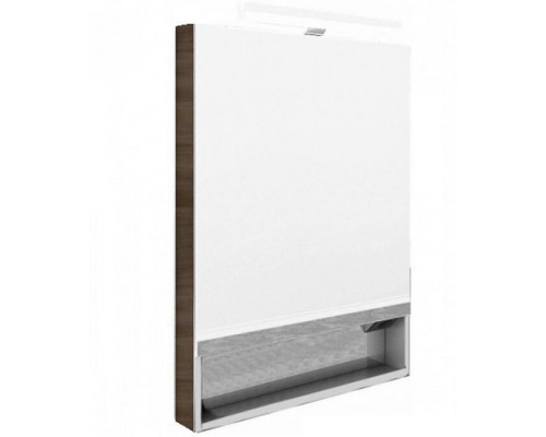 ZRU9302844 GAP Зеркальный шкаф 60 см, Цвет тиковое дерево ПВХ ZRU9302844