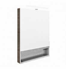 ZRU9302844 GAP Зеркальный шкаф 60 см, Цвет тиковое дерево ПВХ ZRU9302844