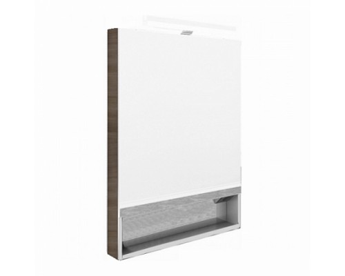 ZRU9302844 GAP Зеркальный шкаф 60 см, Цвет тиковое дерево ПВХ ZRU9302844