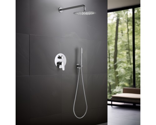 AQ1172CR БЕТТА Set 3 в 1 душевой комплект 2 режима AQ1172CR