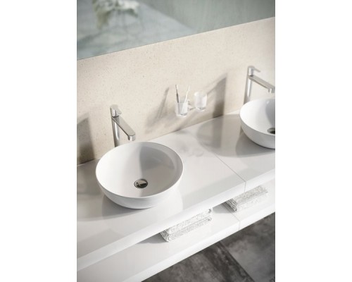 Умывальник UNI 400 B SLIM керамический белый XJX01140003