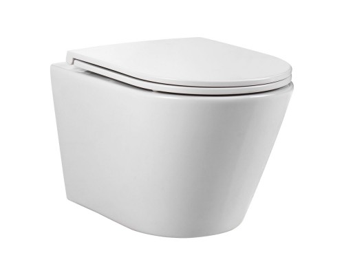 AQ1904T-00 ВЕГА Унитаз-компакт подвесной TORNADO 490360320мм, тонкое сиденье с механизмом плавного закрывания, крепеж AQ1904T-00