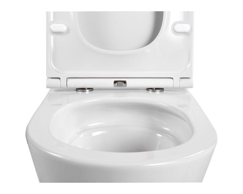 AQ1904T-00 ВЕГА Унитаз-компакт подвесной TORNADO 490360320мм, тонкое сиденье с механизмом плавного закрывания, крепеж AQ1904T-00