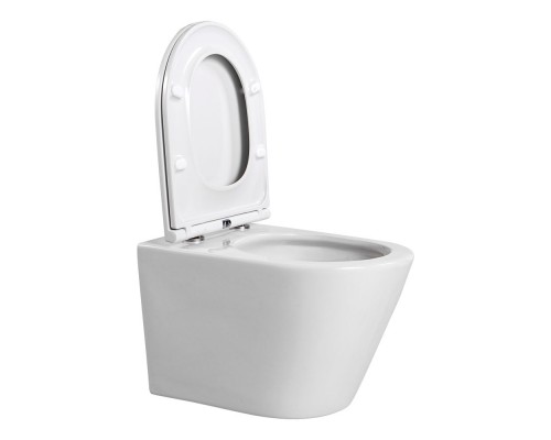 AQ1904T-00 ВЕГА Унитаз-компакт подвесной TORNADO 490360320мм, тонкое сиденье с механизмом плавного закрывания, крепеж AQ1904T-00
