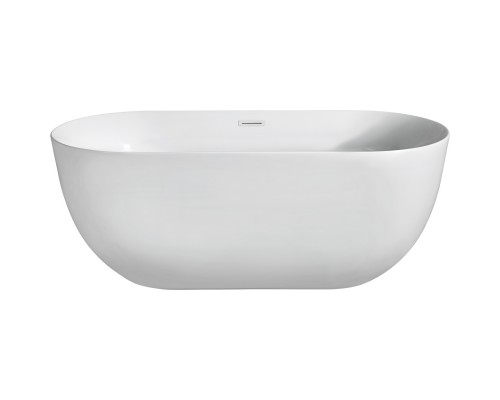 AQ-44778 АФИНА Ванна акриловая, отдельностоящая, 1700780600. В комплекте со сливом и ножками. Цвет белый глянцевый. AQ-44778