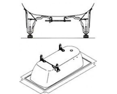 Ножки для ванн 5032 581670000000