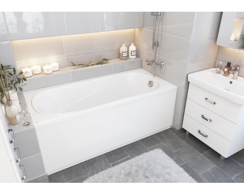 1.WH30.2.441 КАСАБЛАНКА XL Ванна акриловая прямоугольная 170х80 бел 1.WH30.2.441