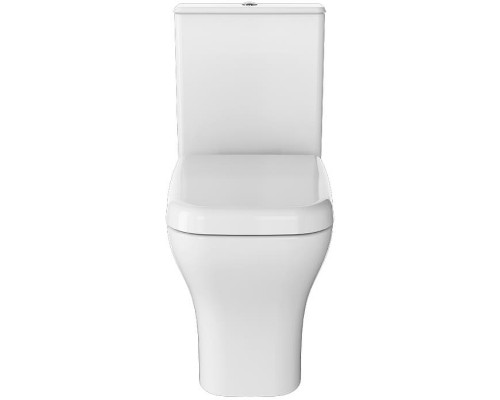 9843B003-7201 Напольный безободковый унитаз VitrA Polar, двурежимный механизм смыва 3/6 л, дюропластовое сиденье микролифт 9843B003-7201