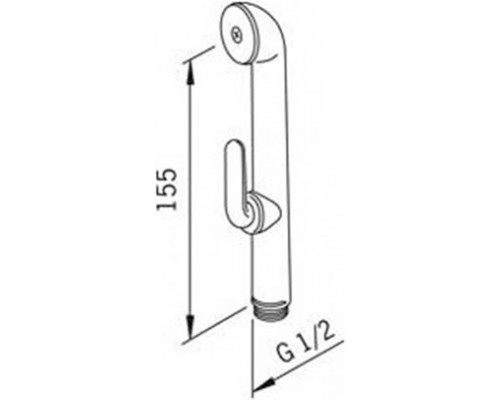 242050 Bidetta ручной душ 242050