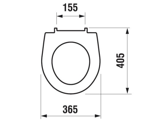 LYRA PLUS 9338.0.300.063.1 крышка-сиденье с антибаком, петли сталь (к унитазу 2338 LYRA PLUS) 9338.0.300.063.1