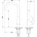 LM0405CLINARAСмеситель для кухни с высоким поворотным изливом, хром LM0405C