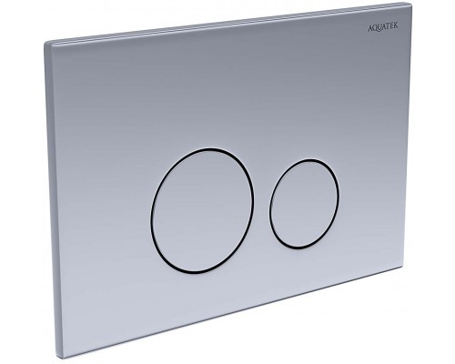 KDI-0000036 (023A) Панель смыва нержавеющая сталь (клавиши круглые) KDI-0000036