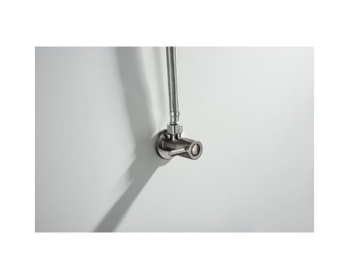 AQ2451BGM угловой переходник, оружейная сталь (шлиф. черный хром) AQ2451BGM