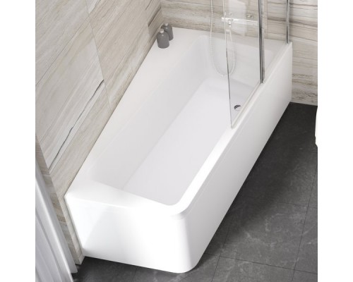 Ванна 10° 170х100 L белая C811000000