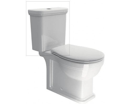 878111 CLASSIC Бачок для напольного унитаза (без механизма), цвет белый 878111