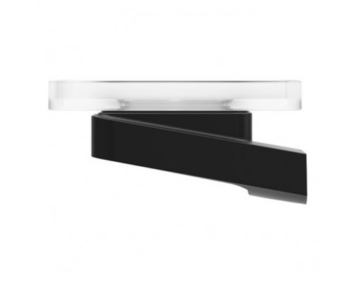 Держатель с мыльницей (стекло) TD 200.20 черный X07P556