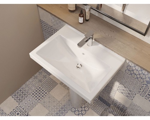 136053S0000B0 Пьедестал Визит белый 1.3605.3.S00.00B.0