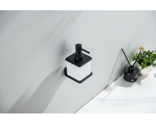 AQ4305MB ЛИБРА дозатор, матовый черный AQ4305MB