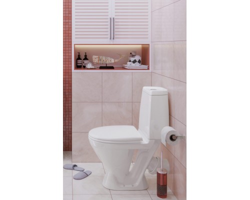 КАМА СТАНДАРТ Унитаз-компакт Белый S1 (WC.CC/Kama/1-P/WHT.G/S1) WC.CC/Kama/1-P/WHT.G/S1