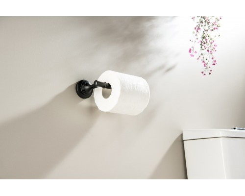 AQ4508MB КЛАССИК бумагодержатель, матовый черный AQ4508MB