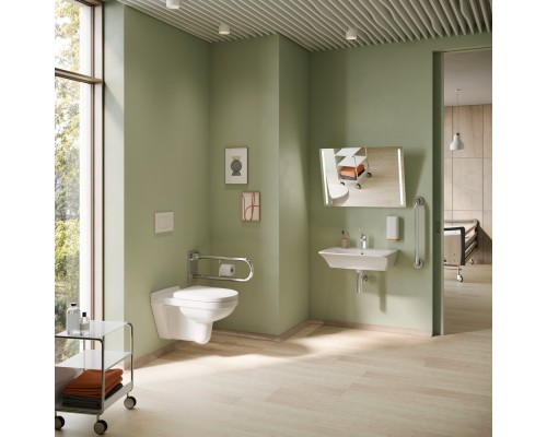 0426SC Asma унитаз подвесной, безободковый с сиденьем с микролифтом, Serel 0426SC