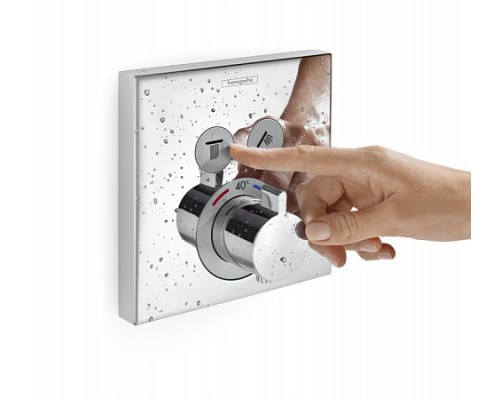 15763000S Set HG Select термостатический смеситель для душа (15763000+01800180) 15763000S